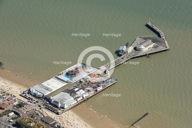 Clacton Pleasure Pier, Clacton on Sea, Essex, 2016. Creator: Damian Grady.