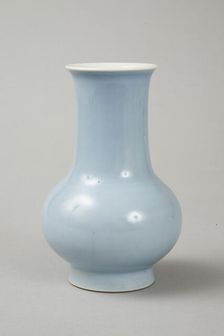 Clair de lune monochrome vase, 19th century