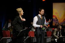 Claire Martin and J Nicholas, Ropetackle Arts Centre, Shoreham, West Sussex, Jan 2016. Artist: Brian O'Connor