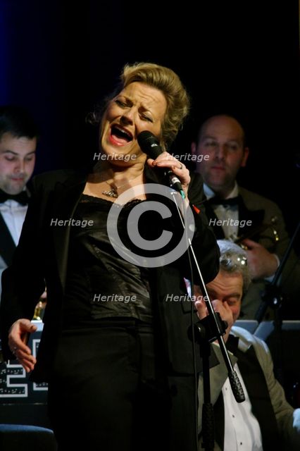 Claire Martin, Ropetackle Arts Centre, Shoreham, West Sussex, Jan 2016. Artist: Brian O'Connor.