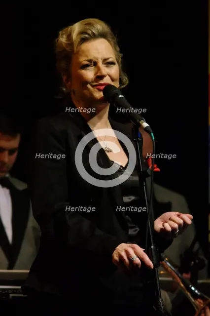 Claire Martin, Ropetackle Arts Centre, Shoreham, West Sussex, Jan 2016. Artist: Brian O'Connor.