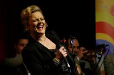 Claire Martin, Ropetackle Arts Centre, Shoreham, West Sussex, Jan 2016. Artist: Brian O'Connor