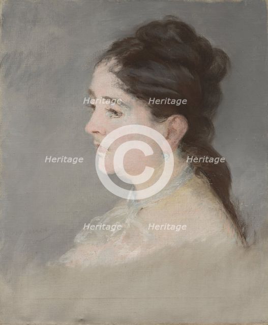 Claire Campbell, 1882. Creator: Edouard Manet (French, 1832-1883).