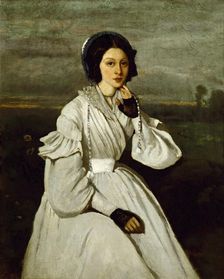 Claire Sennegon , 1837. Creator: Corot, Jean-Baptiste Camille (1796-1875)