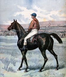 Clamart winner of the Grand Prix de Paris, owned by Edmond Blanc, 1892. Artist: Henri Meyer