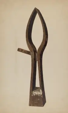 Clamp Jack, c. 1937. Creator: Eugene Bartz