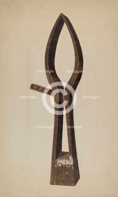 Clamp Jack, c. 1937. Creator: Eugene Bartz.