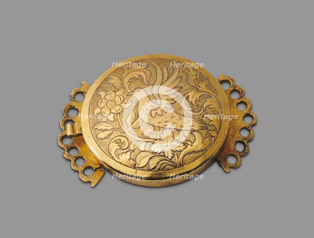 Clasp, 1720/50. Creator: Henricus Boelen.