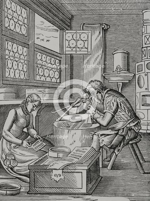 Clasp maker, 16th century, (1787). Creator: Unknown.