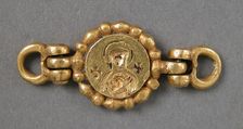 Clasp with Intaglio Medallion of the Virgin and Child, Byzantine, 6th century. Creator: Unknown
