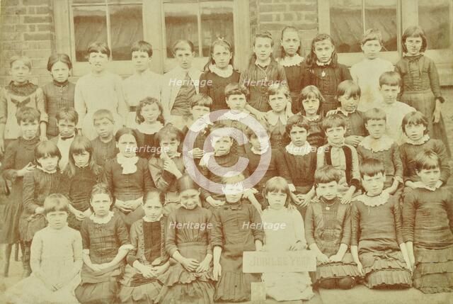 Class 3, Clyde Street School, Deptford, London, 1887. Artist: Unknown.