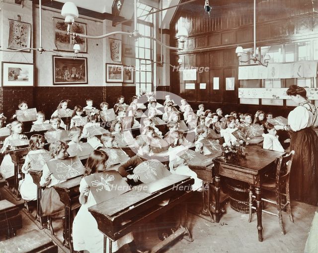 Class 5, Goodrich Road School, Camberwell, London, 1907. Artist: Unknown.