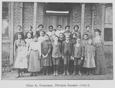 Class A, Grammar, Division Second- 1902-3. Creator: Unknown