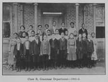 Class B, Grammar Department- 1902-3. Creator: Unknown