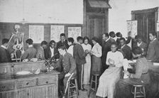 Class in physiology, 1904. Creator: Frances Benjamin Johnston