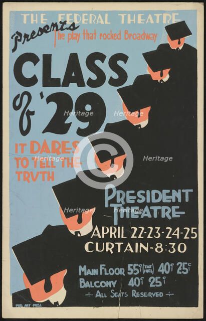 Class of '29, Des Moines, IA, 1937. Creator: Unknown.