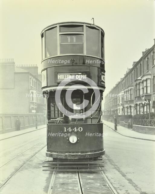 Class M electric tram, 1930. Artist: Unknown.