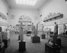 Classical court, Museum of Fine Arts, Boston, Mass., c.between 1910 and 1920. Creator: Unknown