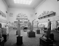 Classical court, Museum of Fine Arts, Boston, Mass., c.between 1910 and 1920. Creator: Unknown