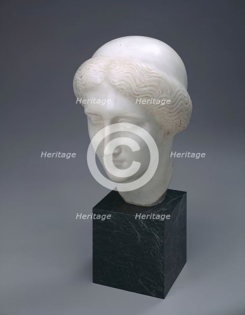 Classical Head, c. 1909. Creator: Elie Nadelman.