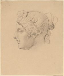 Classical Head in Profile. Creator: Horatio Greenough