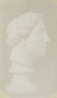 [Classical Head in Profile], probably 1839. Creator: Hippolyte Bayard