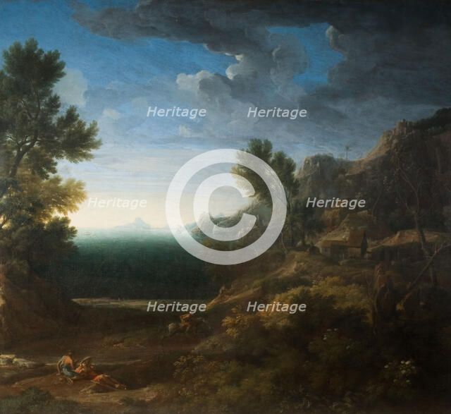 Classical Landscape, 1670. Creator: Gaspard Dughet.