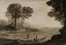 Classical Landscape, 1744. Creator: Pierre-Charles Canot