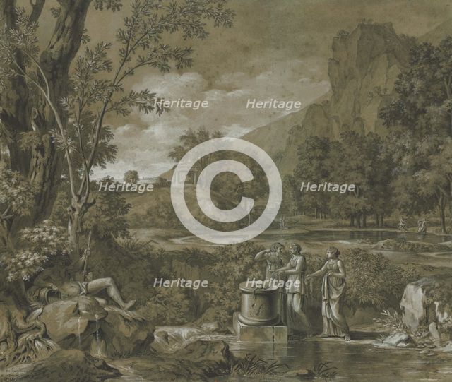 Classical Landscape, 1779. Creator: Pierre Henri de Valenciennes (French, 1750-1819).