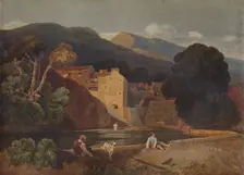 Classical Landscape 1923. Artist: John Sell Cotman