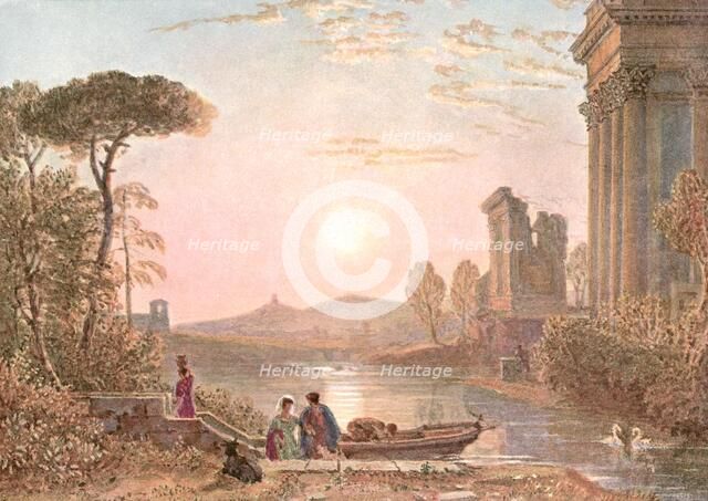 'Classical Landscape', (c1900).  Creator: Unknown.