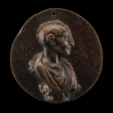 Classically Draped Bust of a Man, 16th century. Creator: Unknown