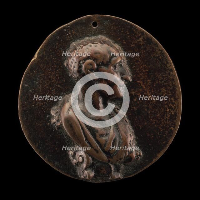 Classically Draped Bust of a Man, 16th century. Creator: Unknown.