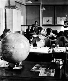 Classroom, London, (c1950-c1970?). Creator: Henry Grant