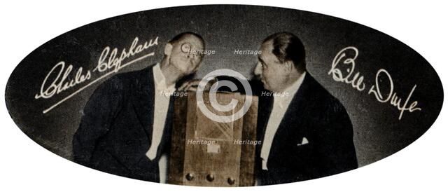 Clapham and Dwyer, musical and radio humorists, 1935. Artist: Unknown