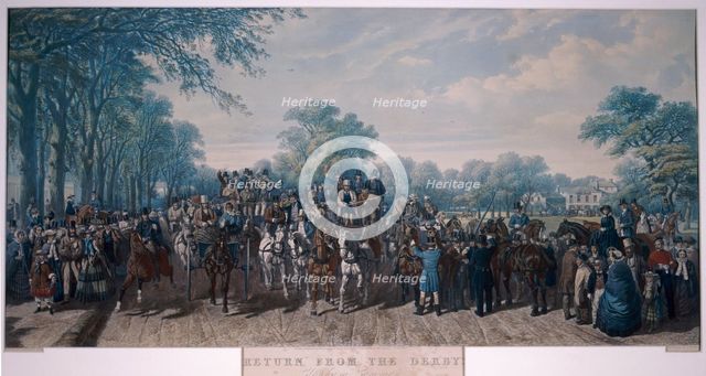 Clapham Common, Wandsworth, London, 1862. Artist: John Harris