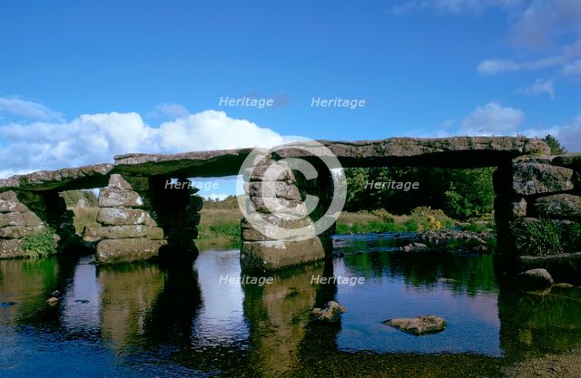 Clapper Bridge, 14th century.