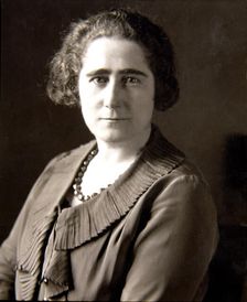 Clara Campoamor (Madrid, 1888-1972) Spanish writer, photo playback