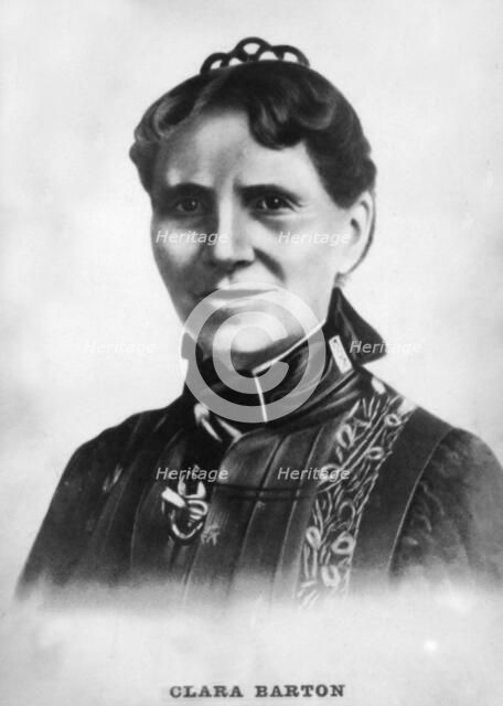 Clara Barton, (born 1830), 1920s. Artist: Unknown.