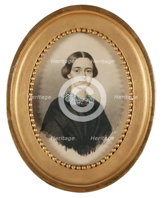 Clara Mathilda Klintberg, 1858. Creator: Elise Arnberg.