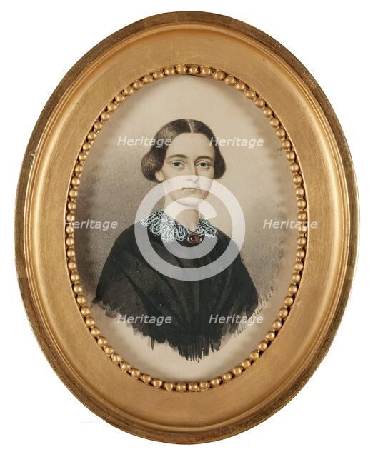 Clara Mathilda Klintberg, 1858. Creator: Elise Arnberg.