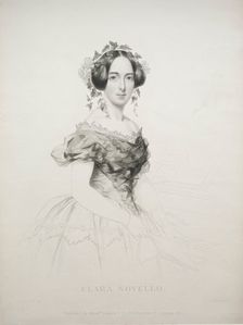 Clara Novello, 1852. Creator: William Humphreys (British, 1794-1865)