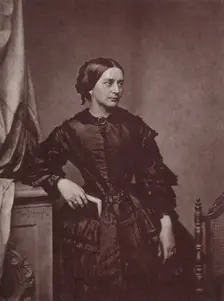Clara Schumann, German pianist and composer, 19th century. Creator: Franz Seraph Hanfstaengl