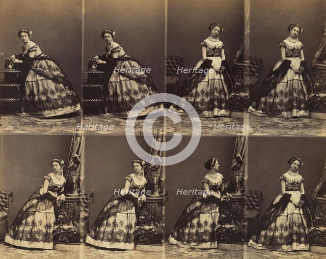 Clara Silvois, 1861. Creator: André-Adolphe-Eugène Disdéri.