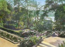 "Claraben Court," Benjamin Stern house, Roslyn Harbor, New York, c1914. Creator: Frances Benjamin Johnston