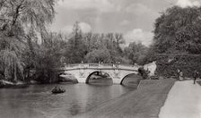 Clare Bridge, Cambridge, 1940s? Creator: Stearn