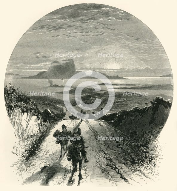 'Clare Island, Clew Bay', c1870.