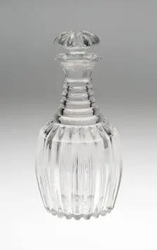 Claret Decanter, Sussex, Early 19th century. Creator: Unknown