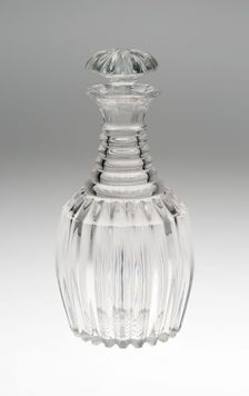 Claret Decanter, Sussex, Early 19th century. Creator: Unknown
