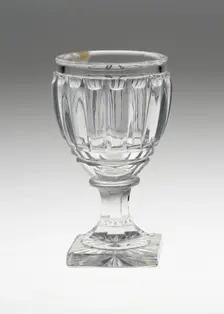 Claret Glass, Sussex, Early 19th century. Creator: Unknown